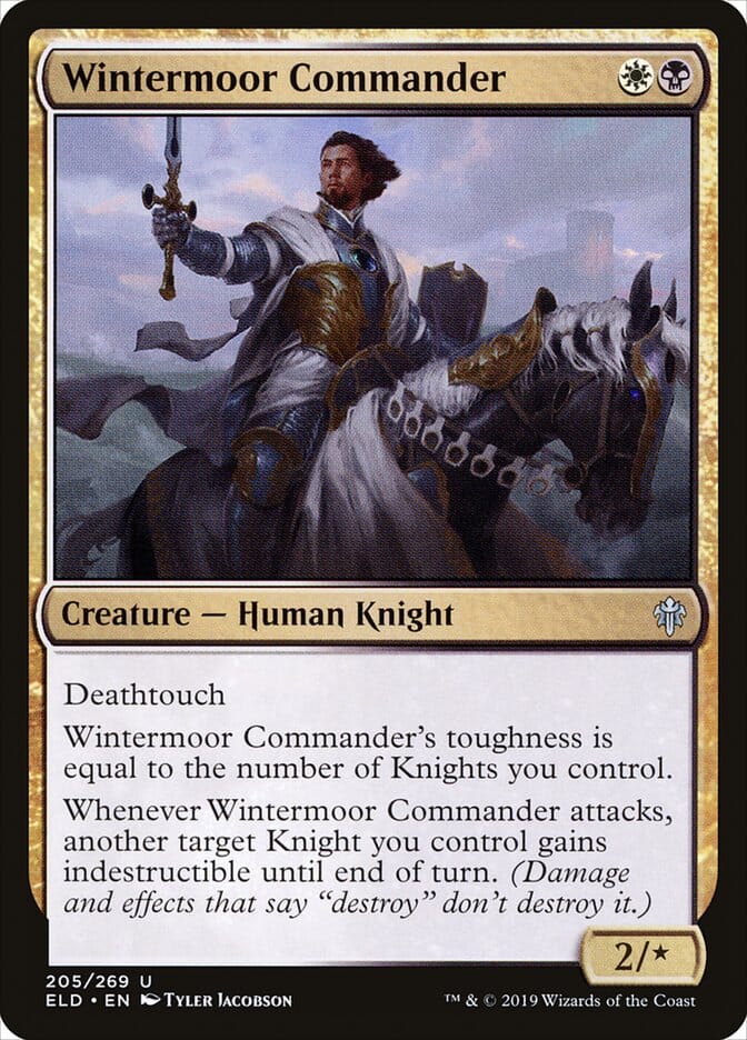 Wintermoor Commander [Throne of Eldraine] MTG Single Magic: The Gathering  | Multizone: Comics And Games