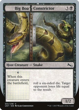 Big Boa Constrictor [Unstable] MTG Single Magic: The Gathering  | Multizone: Comics And Games