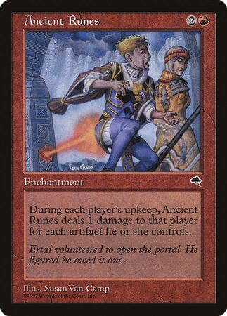 Ancient Runes [Tempest] MTG Single Magic: The Gathering  | Multizone: Comics And Games