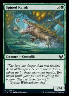 Spined Karok [Strixhaven: School of Mages] MTG Single Magic: The Gathering  | Multizone: Comics And Games