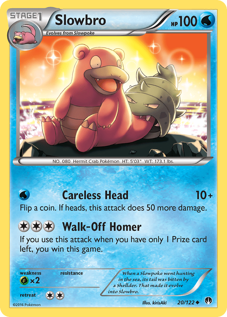 Slowbro (20/122) [XY: BREAKpoint] Pokemon Single Pokémon  | Multizone: Comics And Games