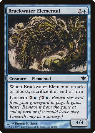 Brackwater Elemental [Conflux] MTG Single Magic: The Gathering  | Multizone: Comics And Games