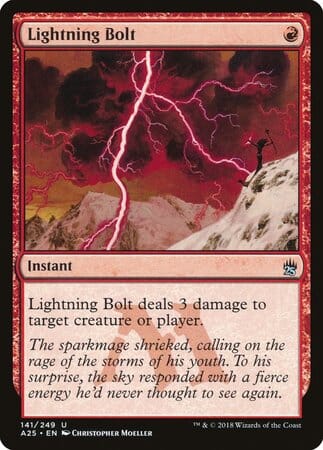 Lightning Bolt [Masters 25] MTG Single Magic: The Gathering  | Multizone: Comics And Games