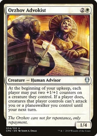 Orzhov Advokist [Commander Anthology Volume II] MTG Single Magic: The Gathering  | Multizone: Comics And Games