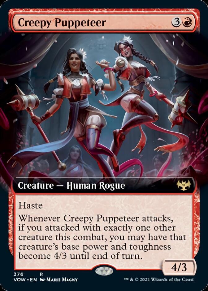 Creepy Puppeteer (Extended) [Innistrad: Crimson Vow] MTG Single Magic: The Gathering  | Multizone: Comics And Games