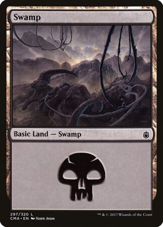 Swamp (297) [Commander Anthology] MTG Single Magic: The Gathering  | Multizone: Comics And Games