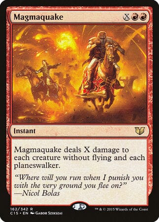 Magmaquake [Commander 2015] MTG Single Magic: The Gathering  | Multizone: Comics And Games