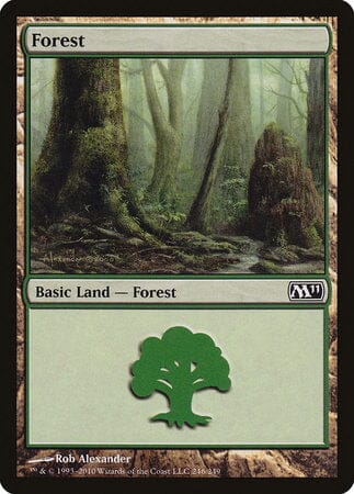 Forest (246) [Magic 2011] MTG Single Magic: The Gathering  | Multizone: Comics And Games