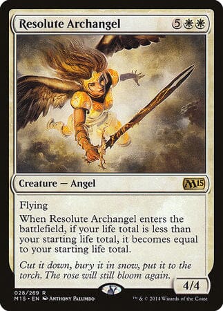 Resolute Archangel [Magic 2015] MTG Single Magic: The Gathering  | Multizone: Comics And Games