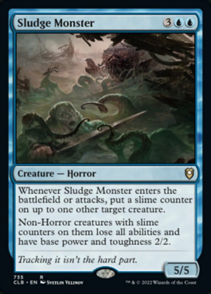 Sludge Monster [Commander Legends: Battle for Baldur's Gate] MTG Single Magic: The Gathering  | Multizone: Comics And Games