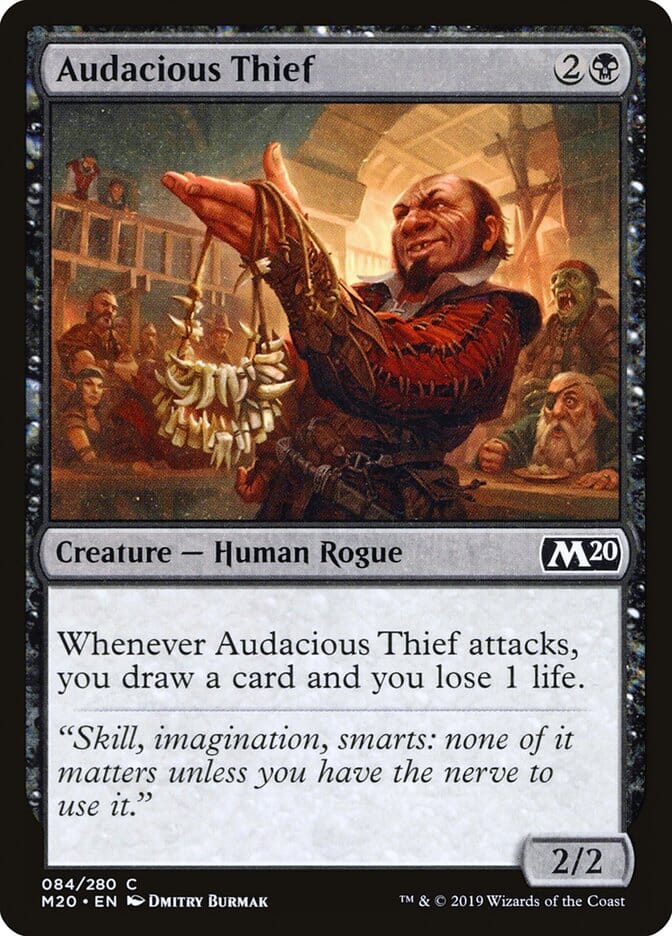Audacious Thief [Core Set 2020] MTG Single Magic: The Gathering  | Multizone: Comics And Games