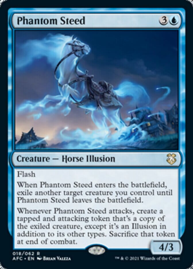 Phantom Steed [Dungeons & Dragons: Adventures in the Forgotten Realms Commander] MTG Single Magic: The Gathering  | Multizone: Comics And Games