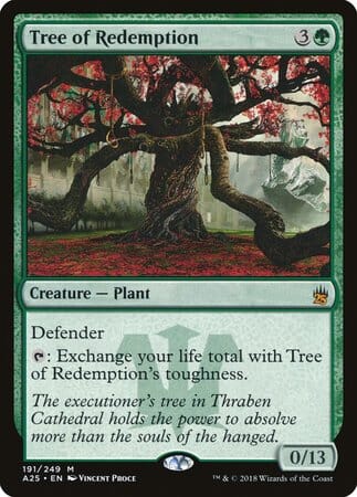 Tree of Redemption [Masters 25] MTG Single Magic: The Gathering  | Multizone: Comics And Games