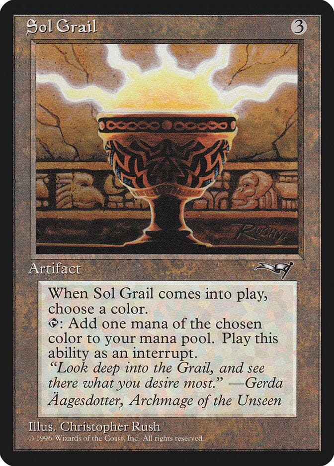 Sol Grail [Alliances] MTG Single Magic: The Gathering  | Multizone: Comics And Games