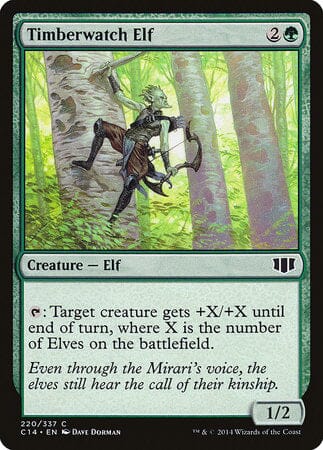 Timberwatch Elf [Commander 2014] MTG Single Magic: The Gathering  | Multizone: Comics And Games