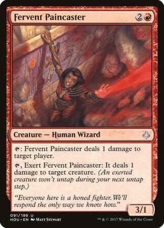 Fervent Paincaster [Hour of Devastation] MTG Single Magic: The Gathering  | Multizone: Comics And Games