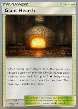 Giant Hearth (197/236) (Fire Box - Kaya Lichtleitner) [World Championships 2019] Pokemon Single Pokémon  | Multizone: Comics And Games