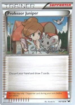 Professor Juniper (98/108) (Eeltwo - Chase Moloney) [World Championships 2012] Pokemon Single Pokémon  | Multizone: Comics And Games
