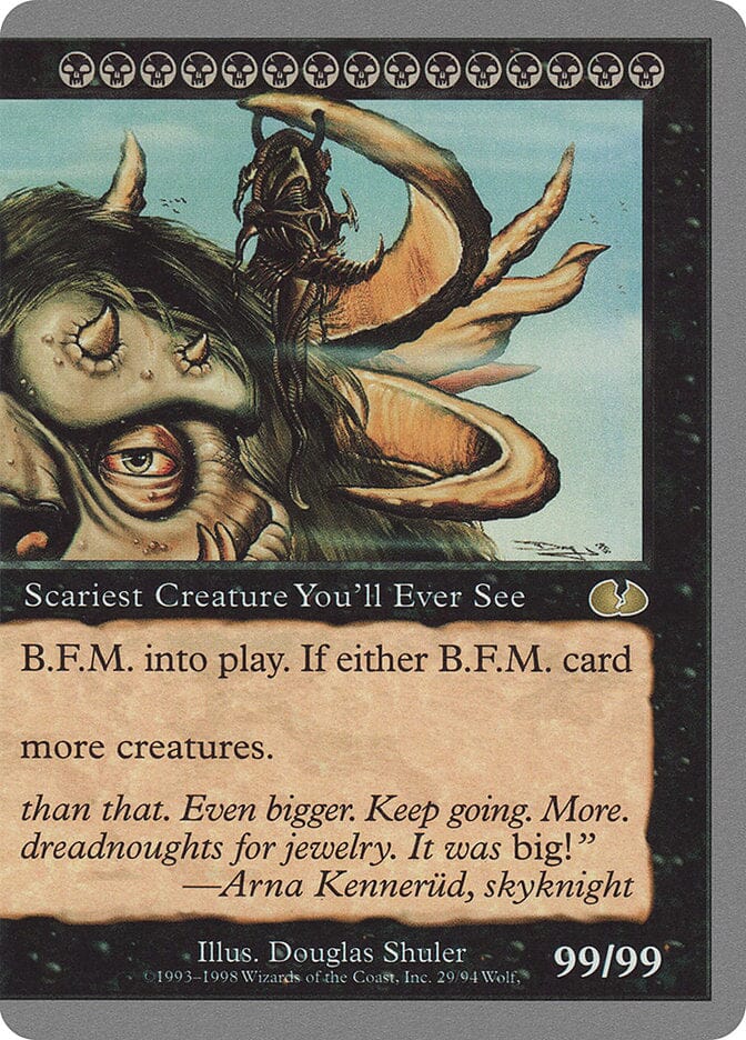 B.F.M. (Big Furry Monster) (29/94) [Unglued] MTG Single Magic: The Gathering  | Multizone: Comics And Games