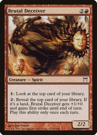 Brutal Deceiver [Champions of Kamigawa] MTG Single Magic: The Gathering  | Multizone: Comics And Games