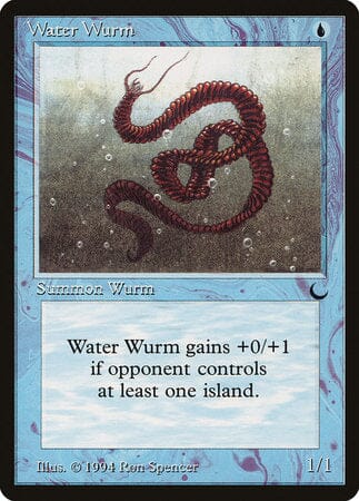Water Wurm [The Dark] MTG Single Magic: The Gathering  | Multizone: Comics And Games