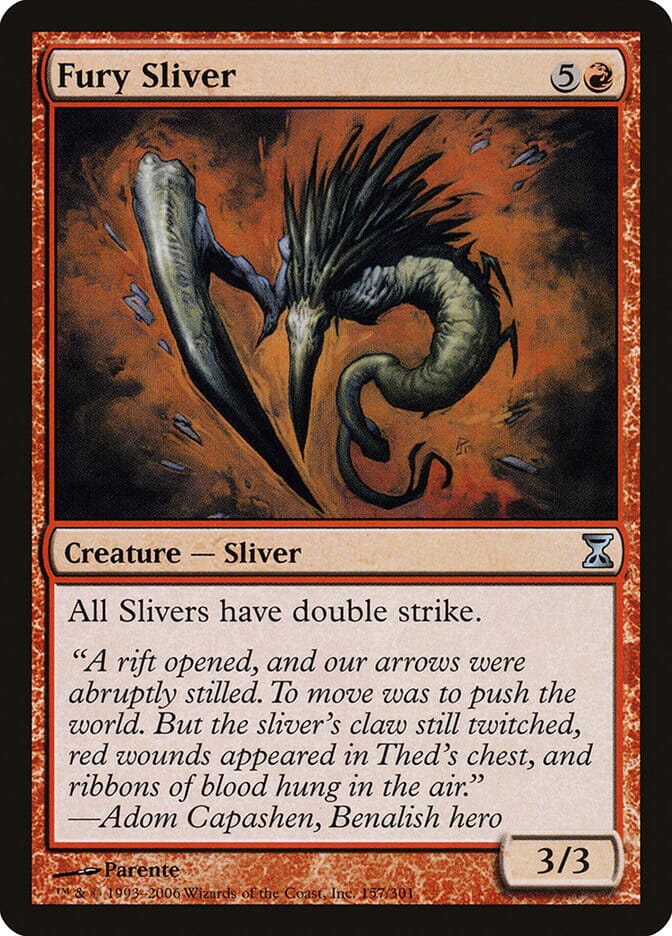 Fury Sliver [Time Spiral] MTG Single Magic: The Gathering  | Multizone: Comics And Games