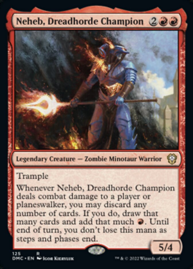 Neheb, Dreadhorde Champion [Dominaria United Commander] | Multizone: Comics And Games