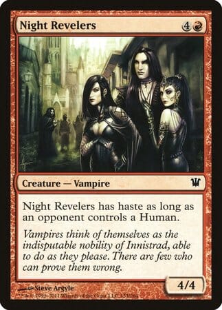 Night Revelers [Innistrad] MTG Single Magic: The Gathering  | Multizone: Comics And Games