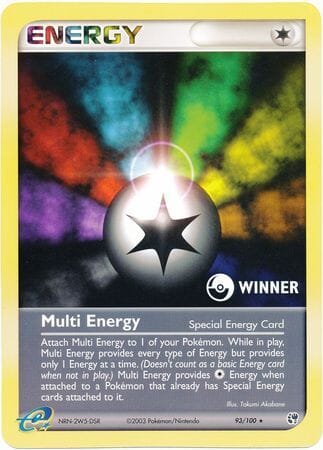 Multi Energy (93/100) (Winner League Promo) [EX: Sandstorm] Pokemon Single Pokémon  | Multizone: Comics And Games