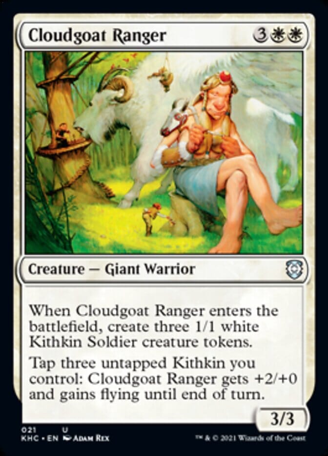 Cloudgoat Ranger [Kaldheim Commander] MTG Single Magic: The Gathering  | Multizone: Comics And Games