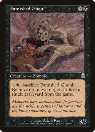 Famished Ghoul [Odyssey] MTG Single Magic: The Gathering  | Multizone: Comics And Games