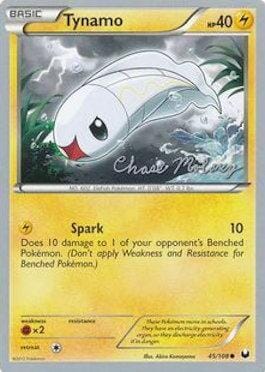 Tynamo (45/108) (Eeltwo - Chase Moloney) [World Championships 2012] Pokemon Single Pokémon  | Multizone: Comics And Games