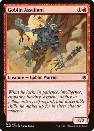 Goblin Assailant [War of the Spark] MTG Single Magic: The Gathering  | Multizone: Comics And Games