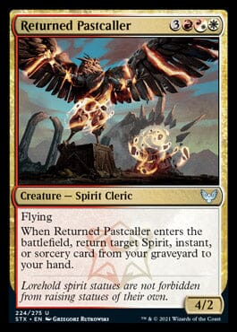 Returned Pastcaller [Strixhaven: School of Mages] MTG Single Magic: The Gathering  | Multizone: Comics And Games