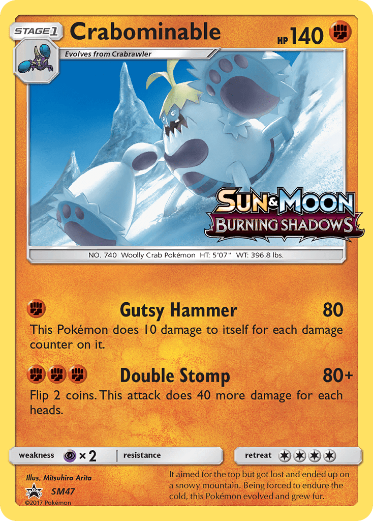 Crabominable (SM47) [Sun & Moon: Black Star Promos] Pokemon Single Pokémon  | Multizone: Comics And Games
