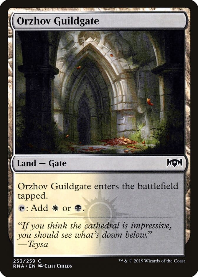 Orzhov Guildgate (253/259) [Ravnica Allegiance] MTG Single Magic: The Gathering  | Multizone: Comics And Games