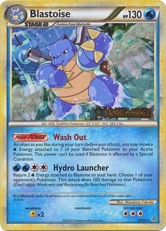 Blastoise (13/95) (Prerelease Promo) [HeartGold & SoulSilver: Black Star Promos] Pokemon Single Pokémon  | Multizone: Comics And Games