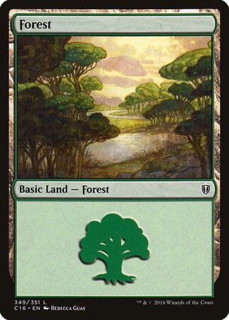 Forest (349) [Commander 2016] MTG Single Magic: The Gathering  | Multizone: Comics And Games