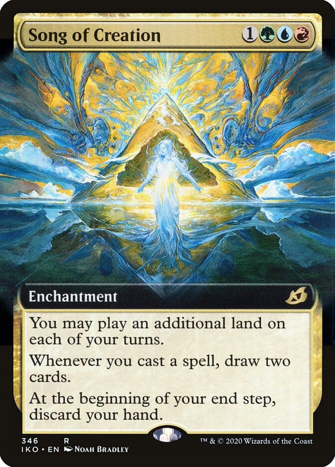 Song of Creation (Extended Art) [Ikoria: Lair of Behemoths] MTG Single Magic: The Gathering  | Multizone: Comics And Games
