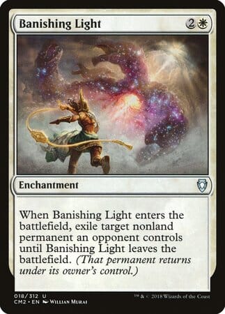 Banishing Light [Commander Anthology Volume II] MTG Single Magic: The Gathering  | Multizone: Comics And Games
