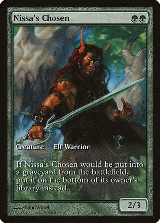 Nissa's Chosen [Zendikar Promos] MTG Single Magic: The Gathering  | Multizone: Comics And Games