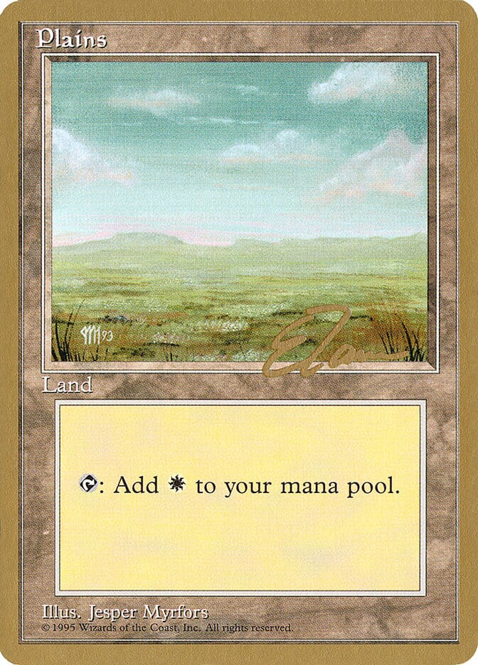 Plains (et364) (Eric Tam) [Pro Tour Collector Set] MTG Single Magic: The Gathering  | Multizone: Comics And Games