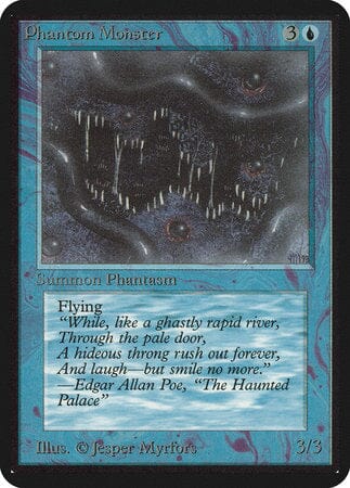 Phantom Monster [Limited Edition Alpha] MTG Single Magic: The Gathering  | Multizone: Comics And Games