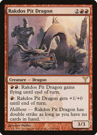 Rakdos Pit Dragon [Dissension] MTG Single Magic: The Gathering  | Multizone: Comics And Games