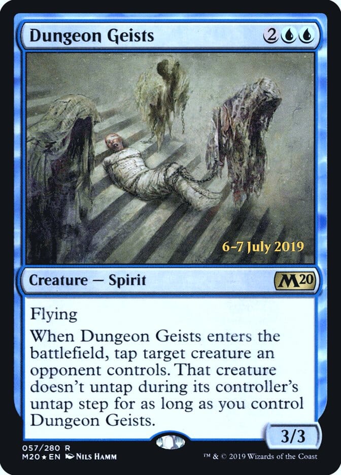Dungeon Geists [Core Set 2020 Prerelease Promos] MTG Single Magic: The Gathering  | Multizone: Comics And Games