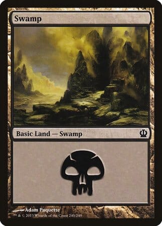 Swamp (240) [Theros] MTG Single Magic: The Gathering  | Multizone: Comics And Games