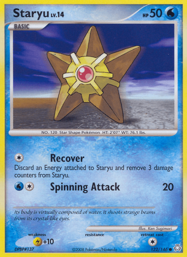 Staryu (122/146) [Diamond & Pearl: Legends Awakened] Pokemon Single Pokémon  | Multizone: Comics And Games