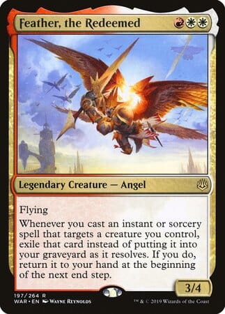 Feather, the Redeemed [War of the Spark] MTG Single Magic: The Gathering  | Multizone: Comics And Games
