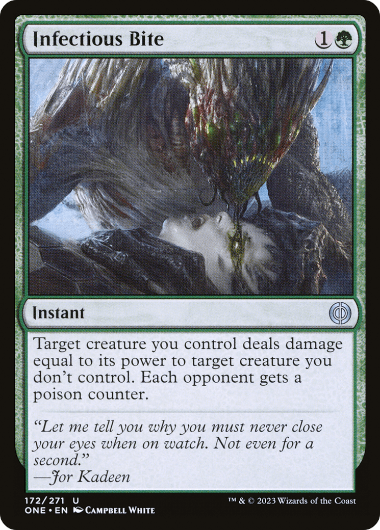 Infectious Bite [Phyrexia: All Will Be One] MTG Single Magic: The Gathering  | Multizone: Comics And Games