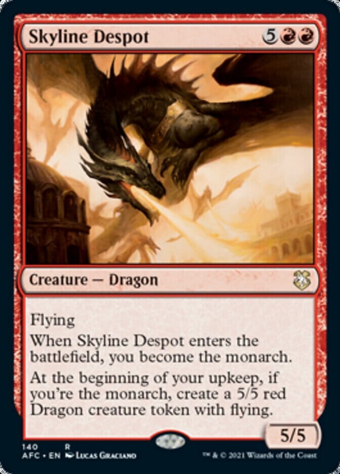 Skyline Despot [Dungeons & Dragons: Adventures in the Forgotten Realms Commander] MTG Single Magic: The Gathering  | Multizone: Comics And Games